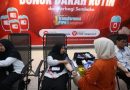 PTPN I Regional 5 Rayakan 1 Tahun Transformasi dengan Donor Darah dan Pembagian Sembako